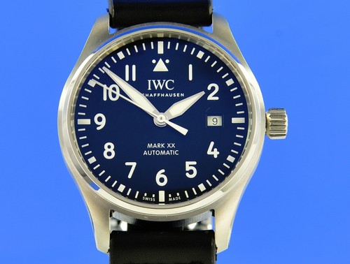 Iwc pilot mark black - black, dial