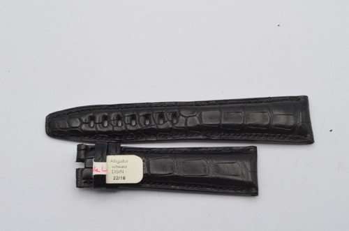 Iwc leder armband - iwc, 22mm