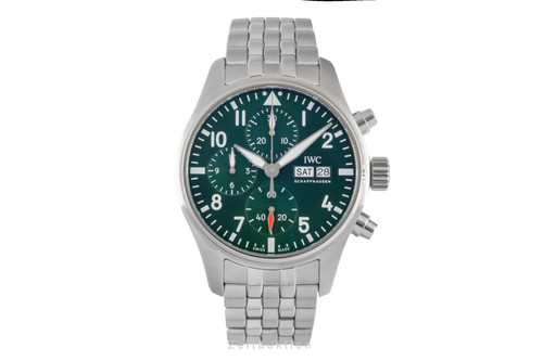 Iwc pilot chronograph green - iwc,