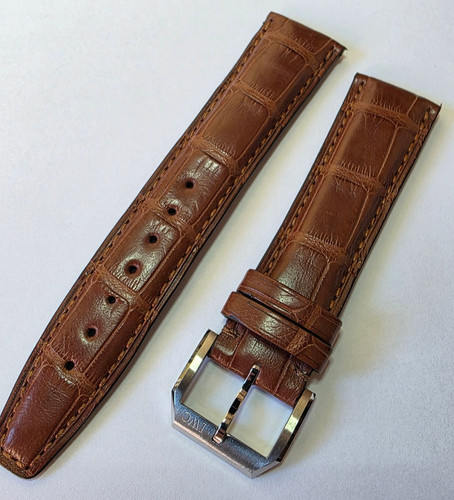 Iwc leder armband 20mm - leder,