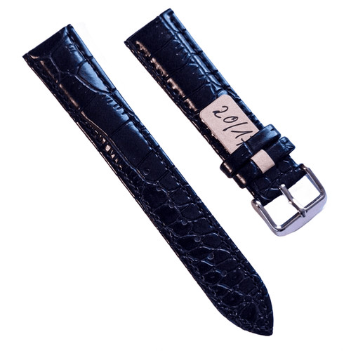 Leder uhrenarmband kroko - leder-uhrenarmband,